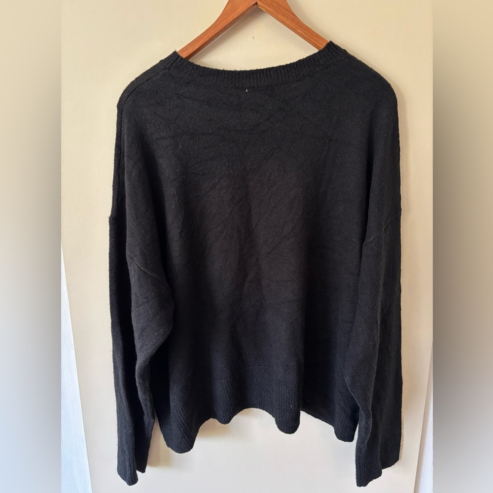 Reitmans Paris Long-Sleeve Crew-Neck PlushSoft Loose Sweater Size 2X - Picture 11 of 11